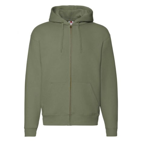 Premium Hooded Sweat Jacket muški duks maslinasto zelena