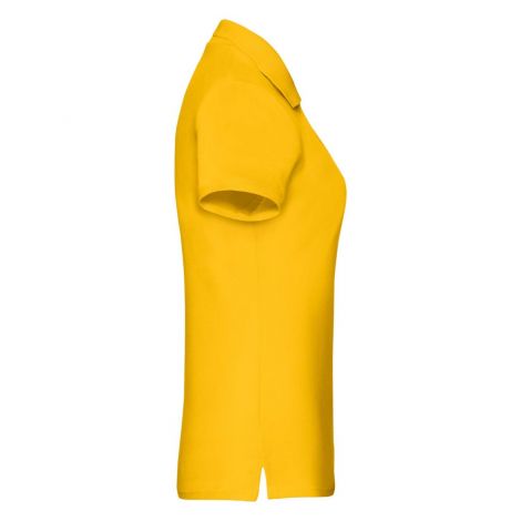 LADIES PREMIUM POLO, ženska polo majica žuta